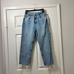 Zara Light Blue Straight Leg Women’s Jeans